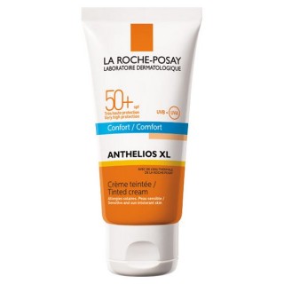 Anthelios XL Tinted Cream SPF 50+ Tinted Face Sunscreen RICH TEXTURE FOR COMFORT Tinted